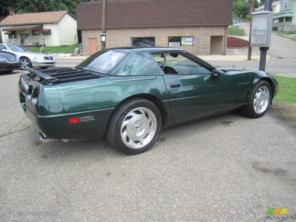 Polo Green Metallic 1994 Chevrolet Corvette Convertible Exterior Photo #83097863