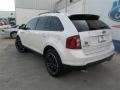 2013 White Platinum Tri-Coat Ford Edge SEL  photo #3