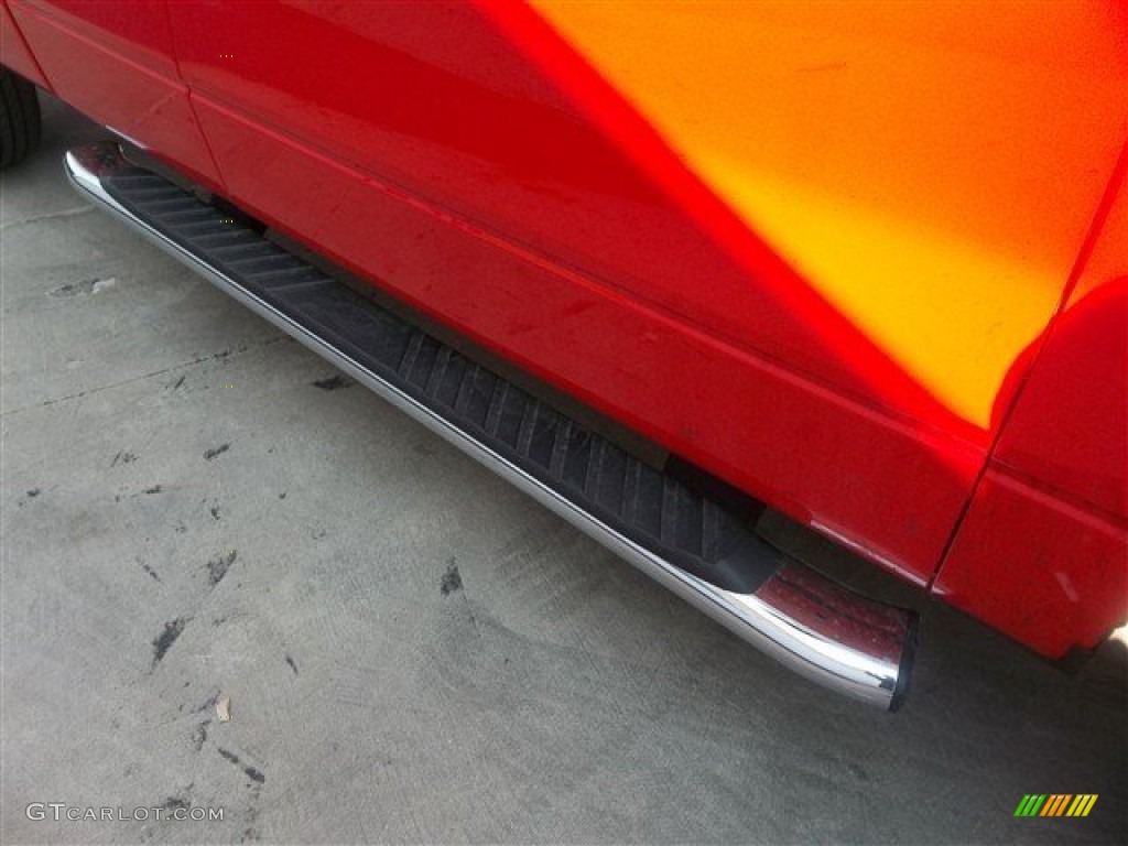 2013 F150 STX SuperCab - Race Red / Steel Gray photo #8