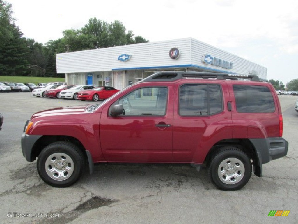 2007 Xterra X 4x4 - Red Brawn Metallic / Graphite photo #2