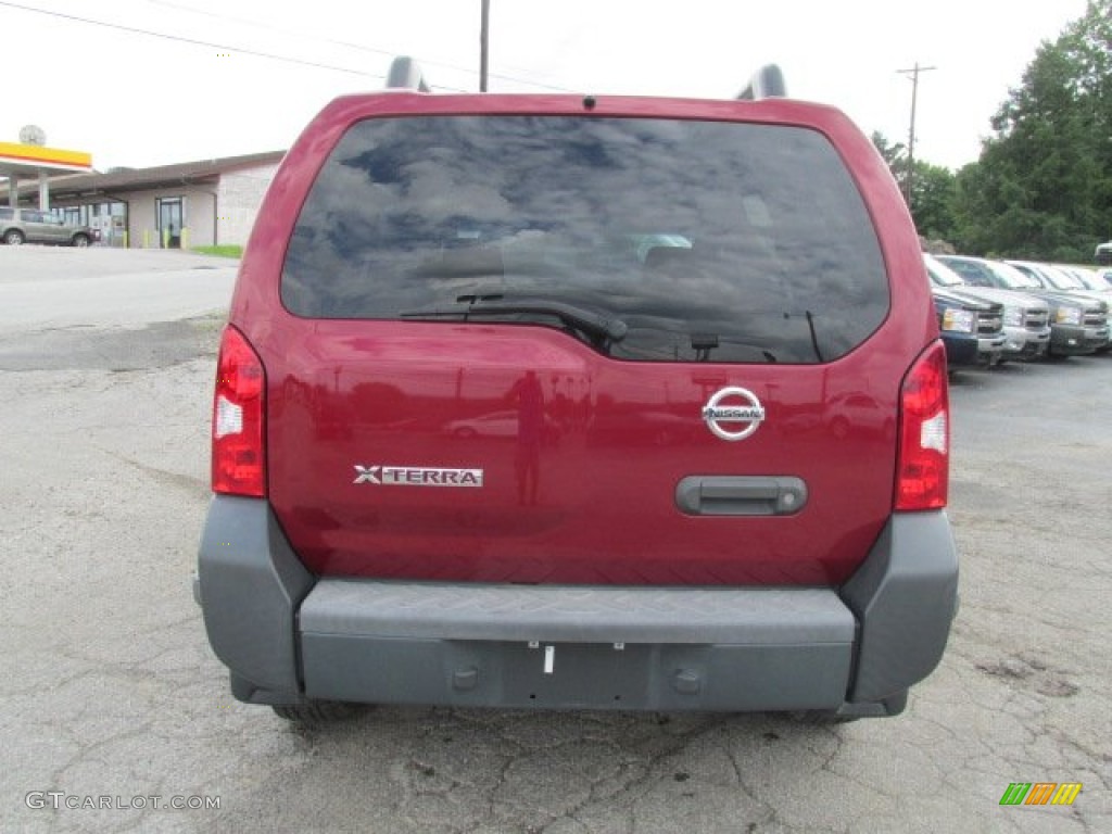 2007 Xterra X 4x4 - Red Brawn Metallic / Graphite photo #5