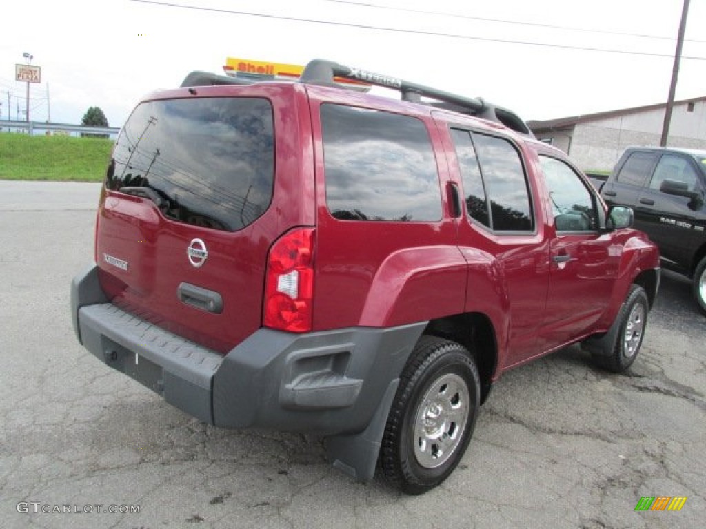 2007 Xterra X 4x4 - Red Brawn Metallic / Graphite photo #6