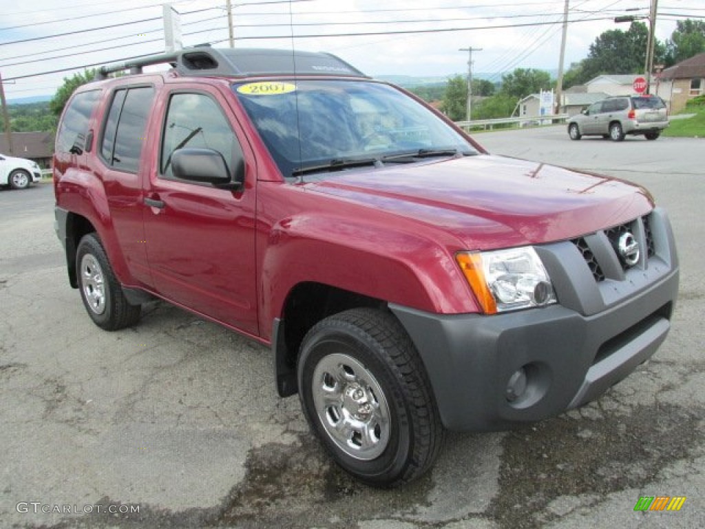 2007 Xterra X 4x4 - Red Brawn Metallic / Graphite photo #9