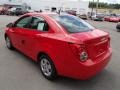 Victory Red 2013 Chevrolet Sonic LS Sedan Exterior