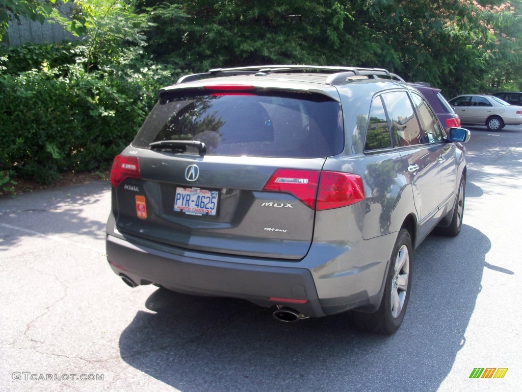 2007 MDX Sport - Nimbus Gray Metallic / Taupe photo #4