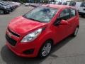 2013 Salsa (Red) Chevrolet Spark LS  photo #4