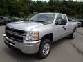 Silver Ice Metallic - Silverado 2500HD LT Extended Cab 4x4 Photo No. 4