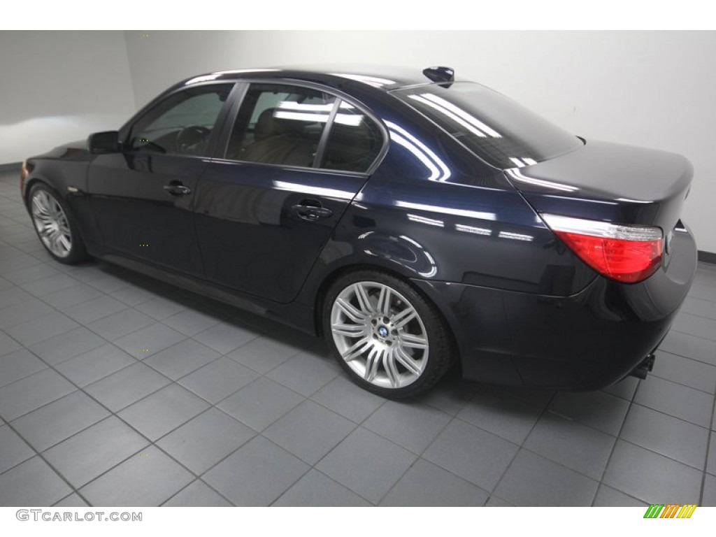 Carbon Black Metallic 2008 BMW 5 Series 550i Sedan Exterior Photo #83102120