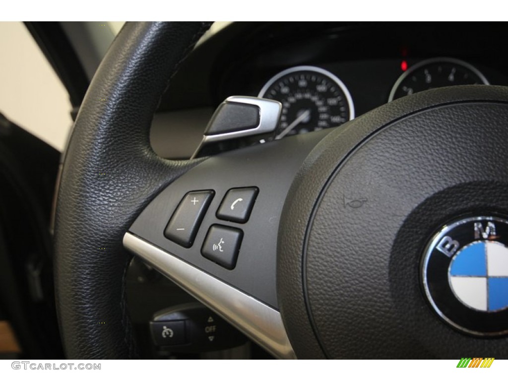 2008 BMW 5 Series 550i Sedan Controls Photo #83102189