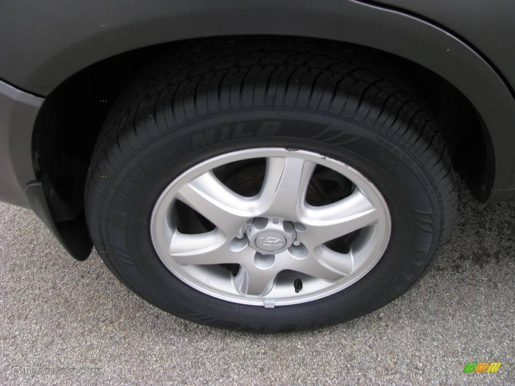2005 Tucson GLS V6 4WD - Obsidian Black / Gray photo #7