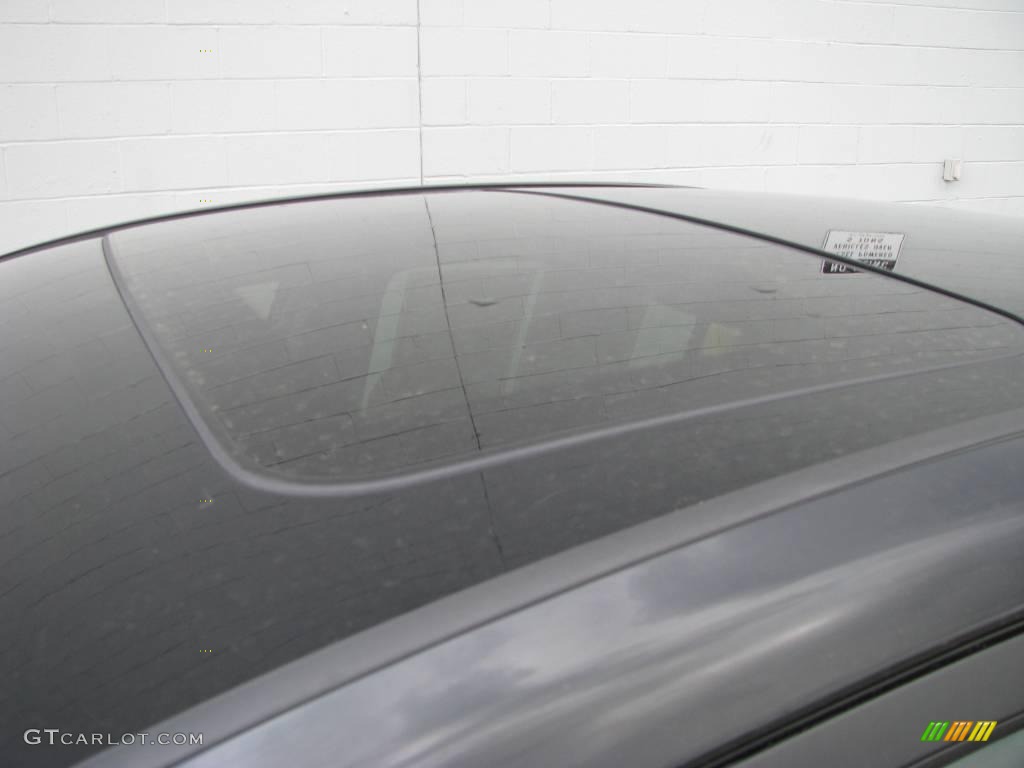 2007 Sonata SE V6 - Ebony Black / Gray photo #6