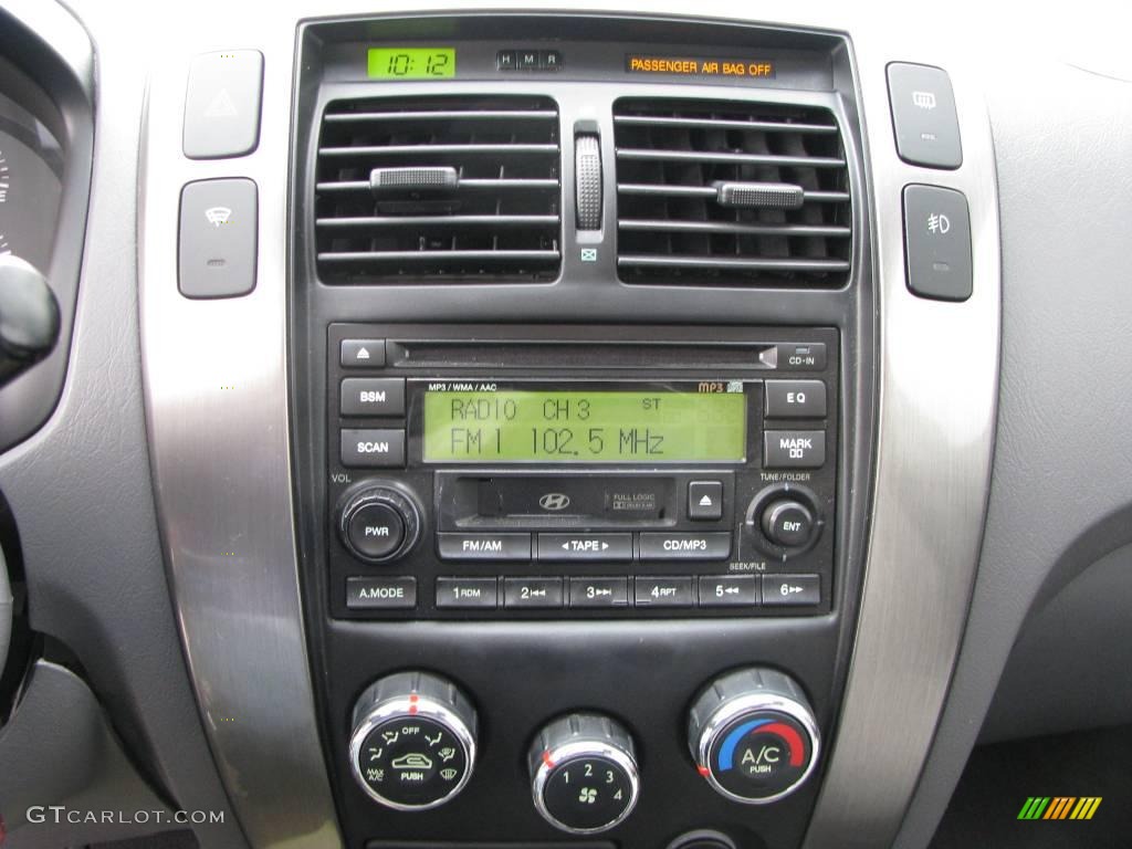 2005 Tucson GLS V6 4WD - Obsidian Black / Gray photo #11