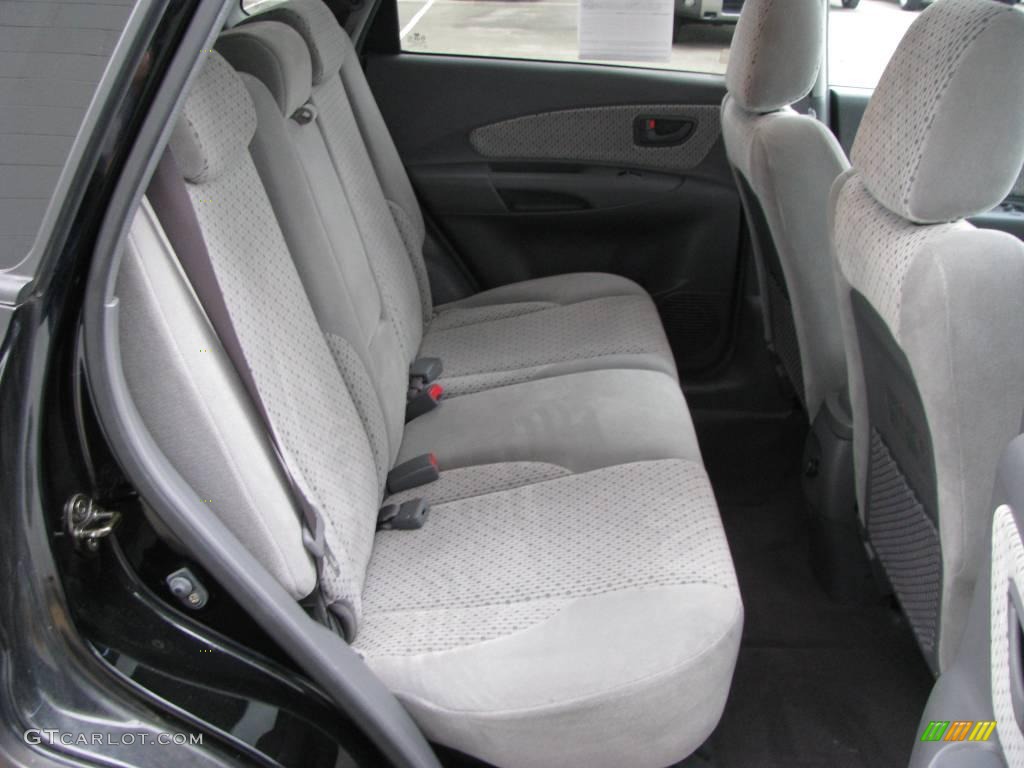 2005 Tucson GLS V6 4WD - Obsidian Black / Gray photo #12
