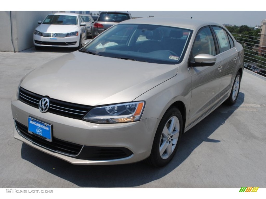 2013 Jetta TDI Sedan - Moonrock Silver Metallic / Titan Black photo #3