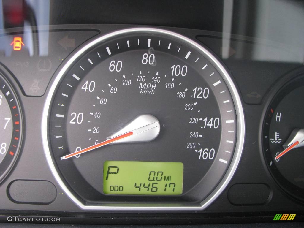 2007 Sonata SE V6 - Ebony Black / Gray photo #15