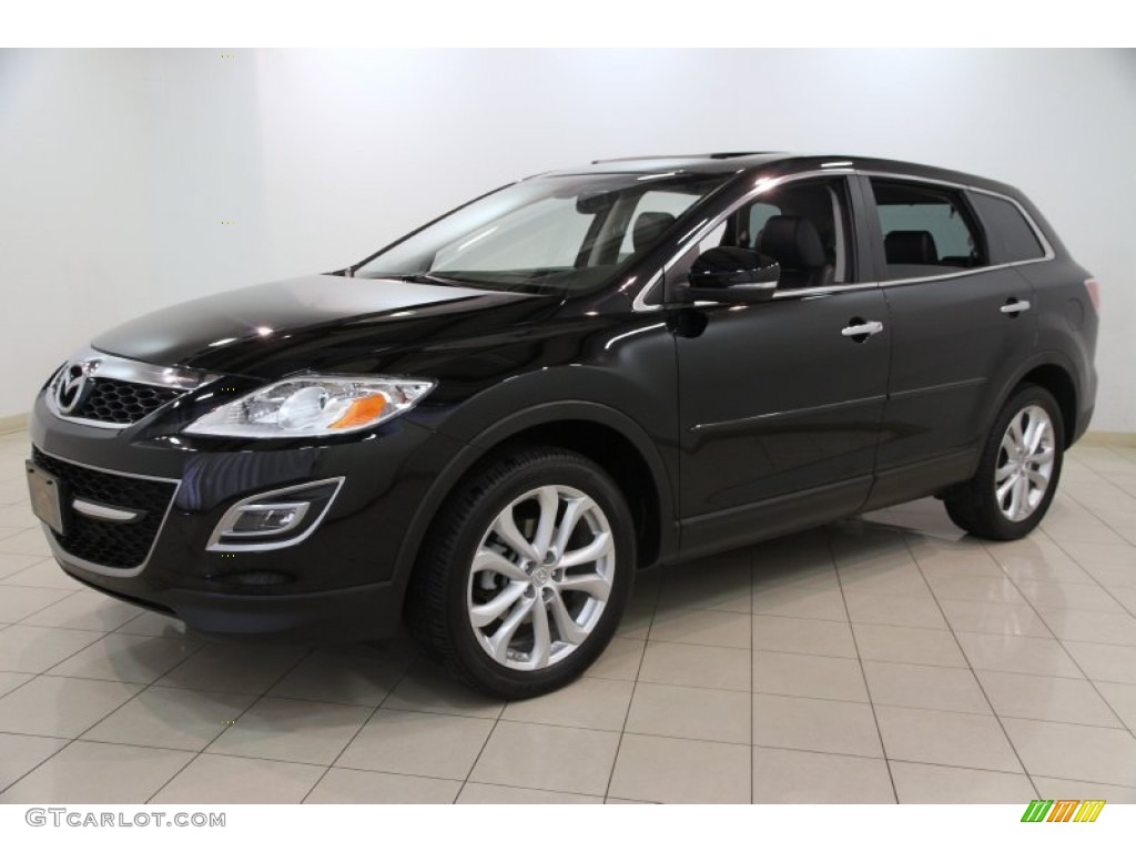 Brilliant Black 2011 Mazda CX-9 Grand Touring AWD Exterior Photo #83105063