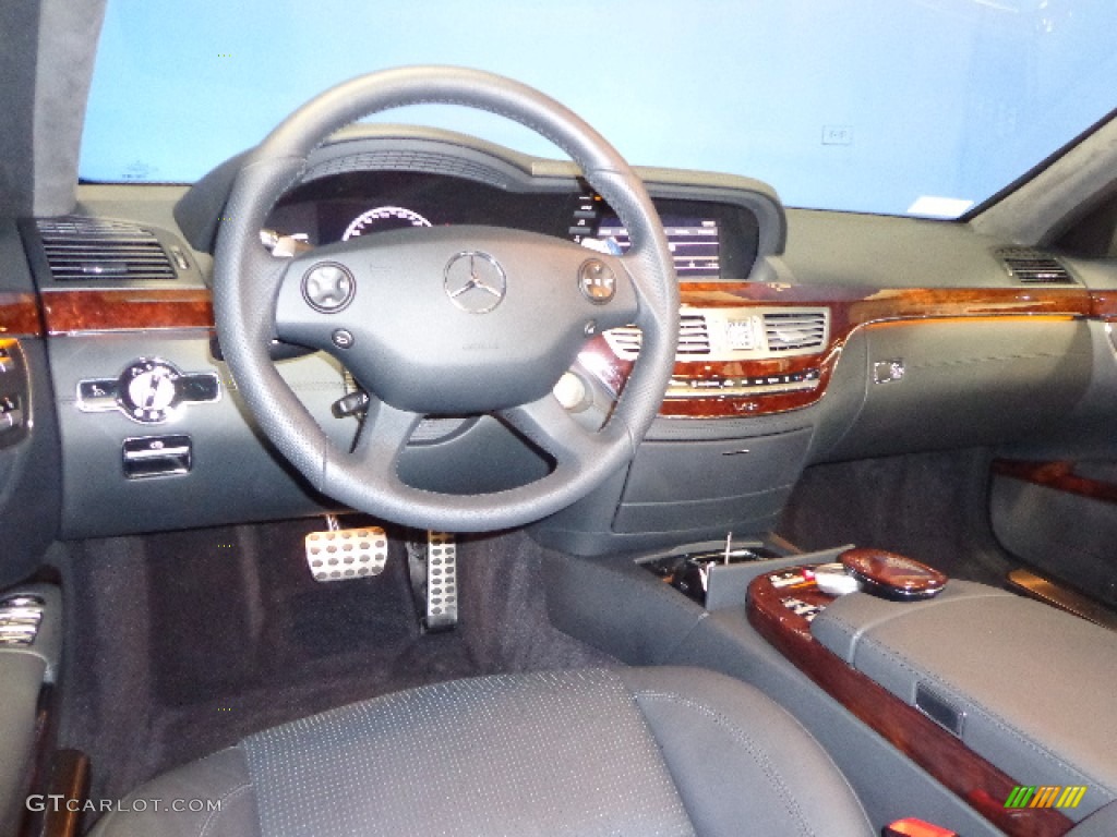 2008 Mercedes-Benz S 65 AMG Sedan Black Dashboard Photo #83106288