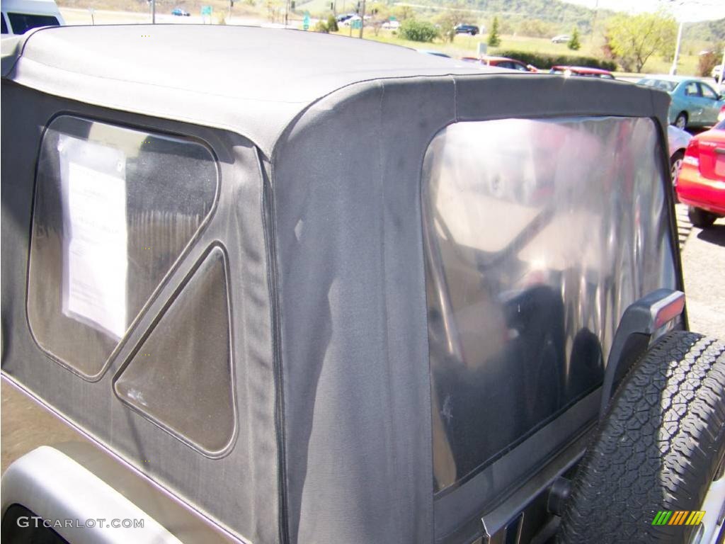 2004 Wrangler Sport 4x4 - Light Khaki Metallic / Dark Slate Gray photo #21