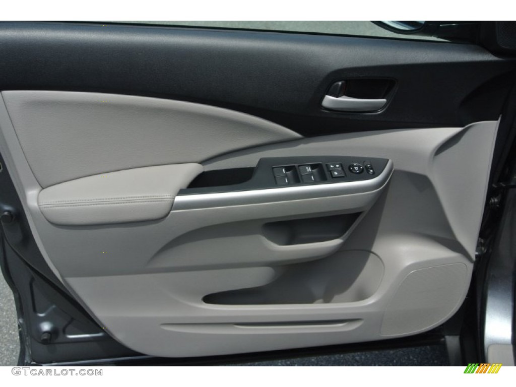 2012 CR-V EX-L 4WD - Polished Metal Metallic / Gray photo #10