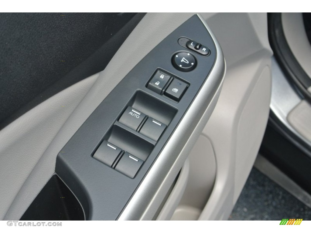2012 CR-V EX-L 4WD - Polished Metal Metallic / Gray photo #11