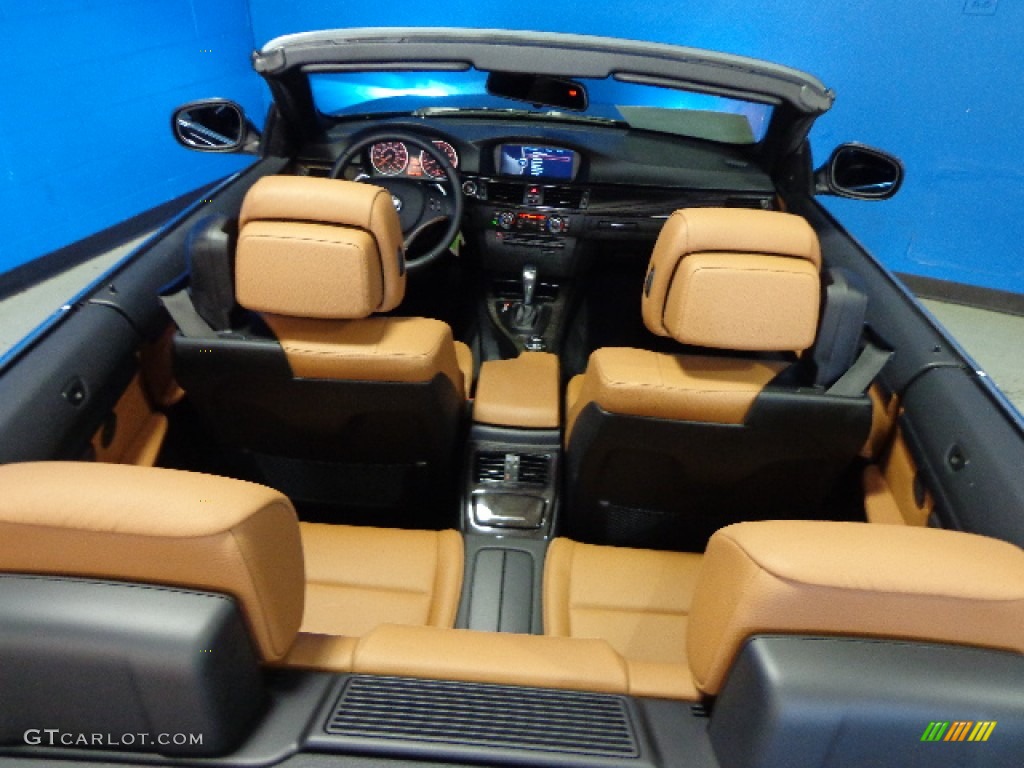 2011 3 Series 335i Convertible - Tasman Green Metallic / Saddle Brown Dakota Leather photo #33