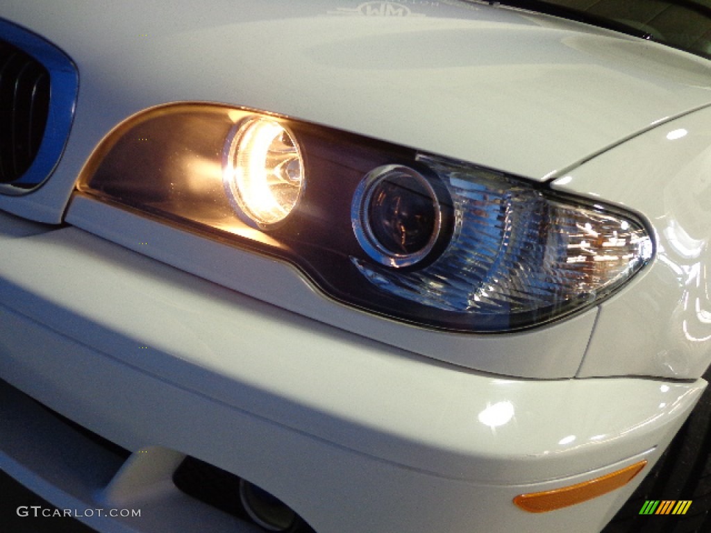 2004 3 Series 325i Convertible - Alpine White / Grey photo #17