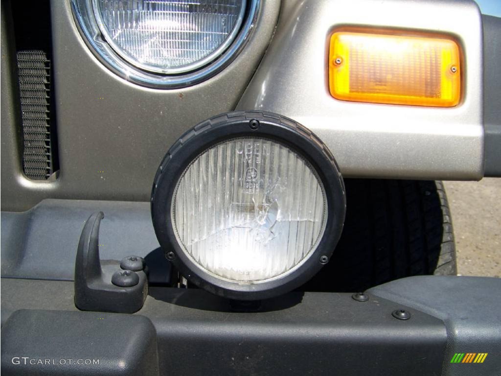 2004 Wrangler Sport 4x4 - Light Khaki Metallic / Dark Slate Gray photo #30