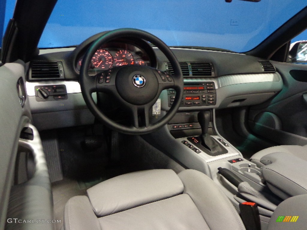 2004 3 Series 325i Convertible - Alpine White / Grey photo #39