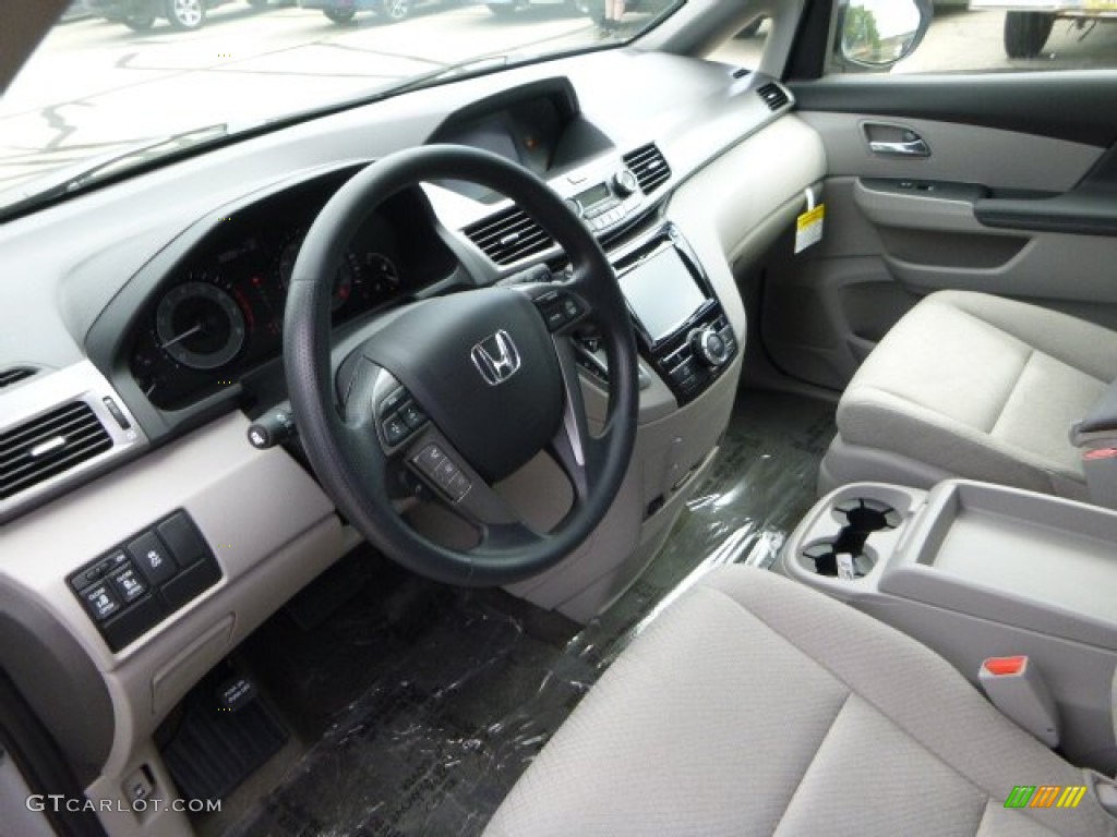 Gray Interior 2014 Honda Odyssey EX Photo #83108355