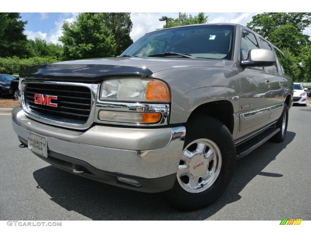 2001 Yukon XL SLT 4x4 - Pewter Metallic / Medium Dark Pewter/Shale photo #1