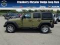 Commando Green 2013 Jeep Wrangler Unlimited Sport S 4x4