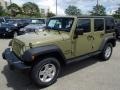 Commando Green - Wrangler Unlimited Sport S 4x4 Photo No. 2