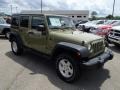 Commando Green - Wrangler Unlimited Sport S 4x4 Photo No. 4