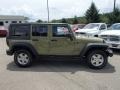 Commando Green - Wrangler Unlimited Sport S 4x4 Photo No. 5