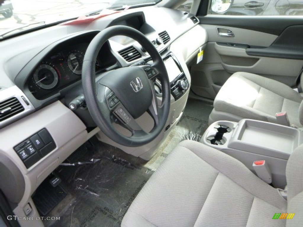 Gray Interior 2014 Honda Odyssey EX Photo #83108976