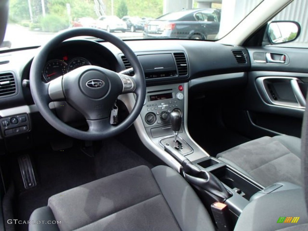 2009 Legacy 2.5i Sedan - Ruby Red Pearl / Off Black photo #11