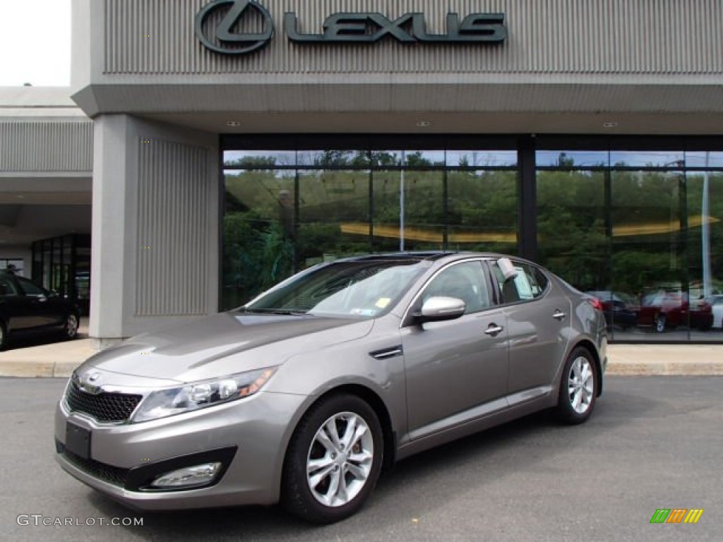 2013 Optima EX - Satin Metal Metallic / Gray photo #1