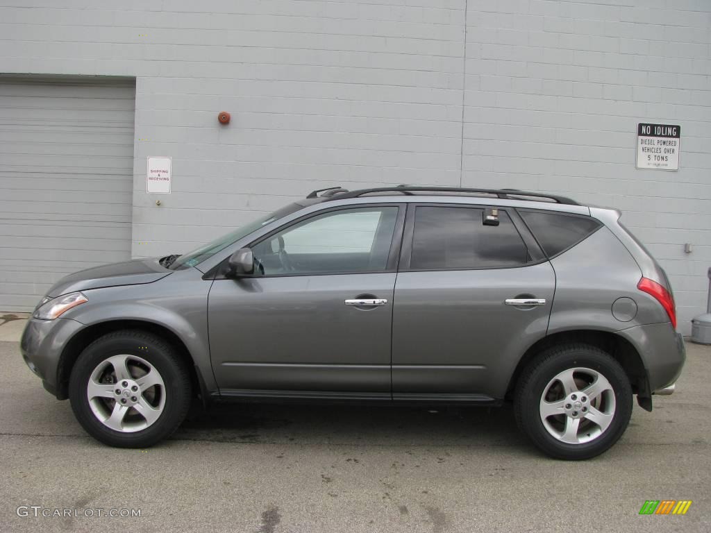 2005 Murano SL AWD - Platinum Metallic / Charcoal photo #2