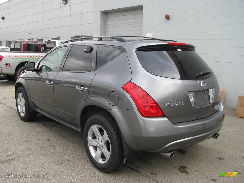 2005 Murano SL AWD - Platinum Metallic / Charcoal photo #3