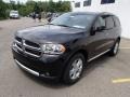 2013 Brilliant Black Crystal Pearl Dodge Durango Crew AWD  photo #2