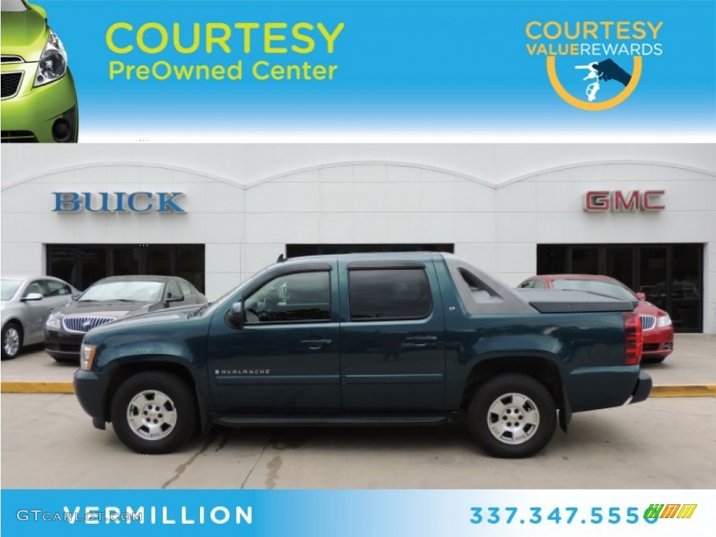 Bermuda Blue Metallic Chevrolet Avalanche