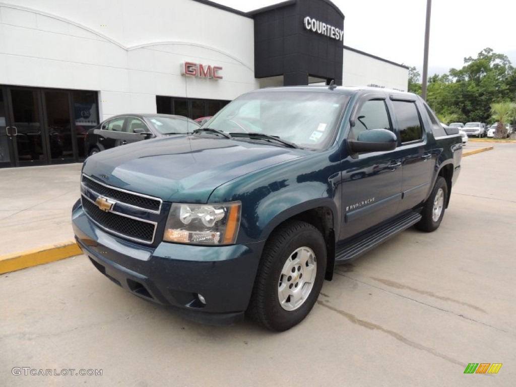 2007 Avalanche LT - Bermuda Blue Metallic / Ebony photo #2