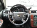Ebony 2007 Chevrolet Avalanche LT Steering Wheel