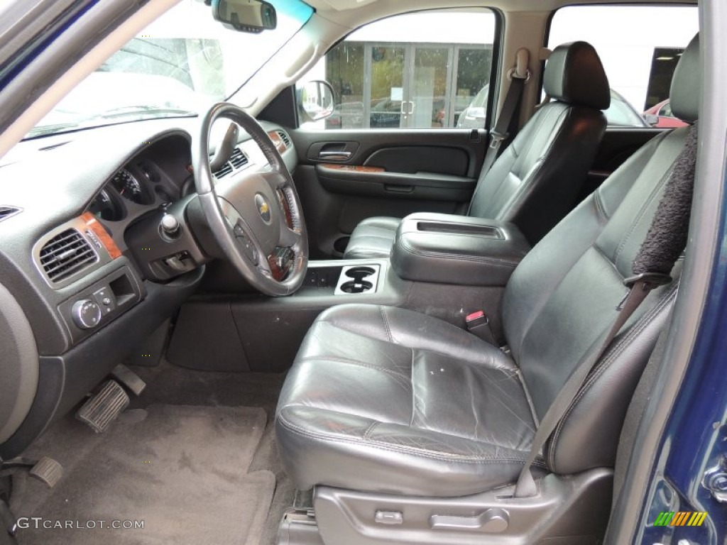 Ebony Interior 2007 Chevrolet Avalanche LT Photo #83111427