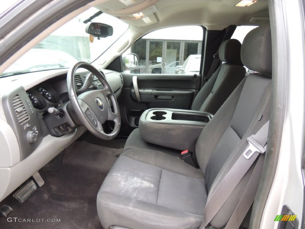 2011 Silverado 1500 LS Extended Cab - Sheer Silver Metallic / Dark Titanium photo #8