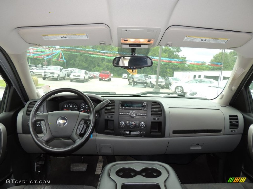 2011 Silverado 1500 LS Extended Cab - Sheer Silver Metallic / Dark Titanium photo #9