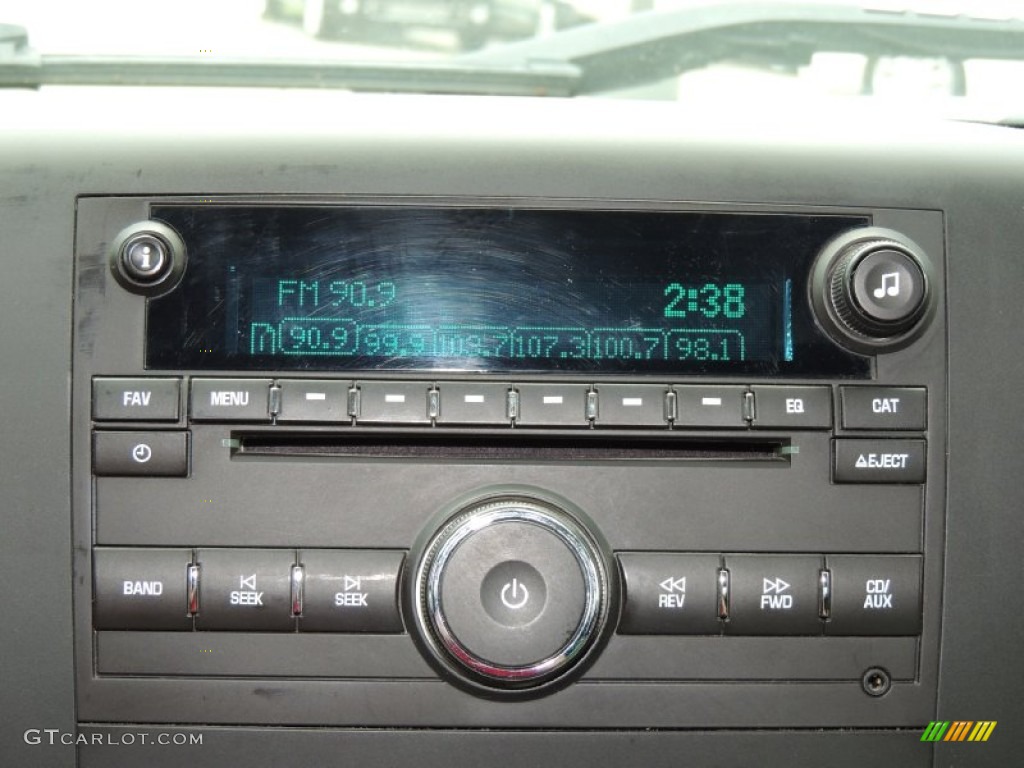 2011 Silverado 1500 LS Extended Cab - Sheer Silver Metallic / Dark Titanium photo #14