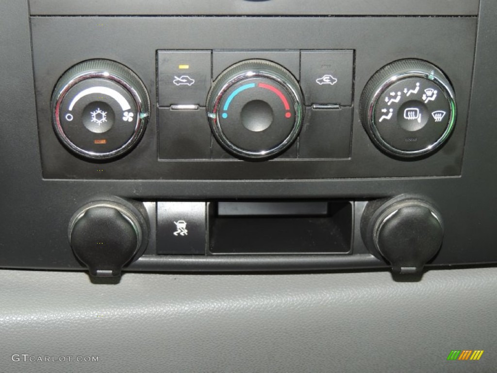 2011 Silverado 1500 LS Extended Cab - Sheer Silver Metallic / Dark Titanium photo #15