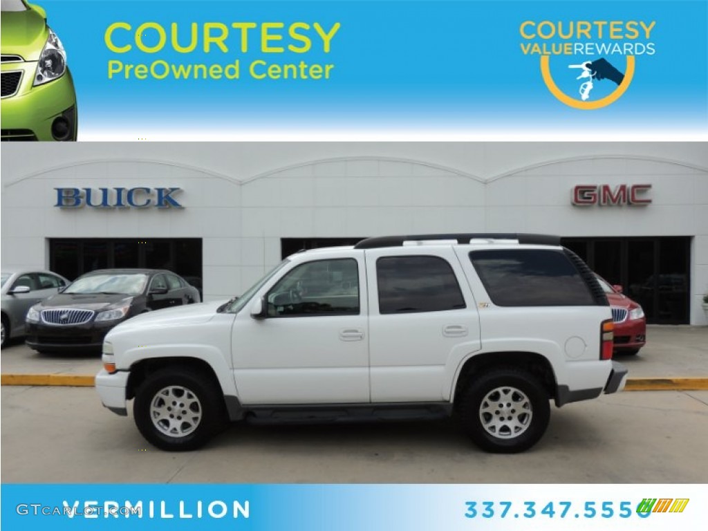 Summit White Chevrolet Tahoe