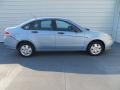 2008 Light Ice Blue Metallic Ford Focus S Sedan  photo #3